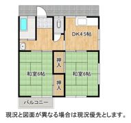 コーポ健老の間取り画像