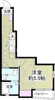 フローライト川崎の間取り画像