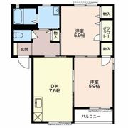 グリーンパーク橋目 Cの間取り画像
