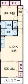 ラモーナ半田の間取り画像