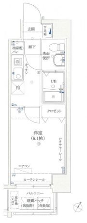 リクレイシア八丁畷の間取り画像