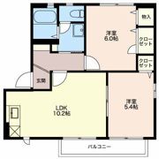クレールの間取り画像