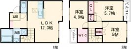 Jouer Villa Lotus Aの間取り画像
