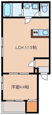 アクアブラン貝塚の間取り画像