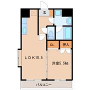 センチュリーコート6番館の間取り画像