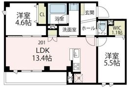 アバンティ カワサキの間取り画像