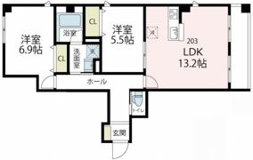 アバンティ カワサキの間取り画像