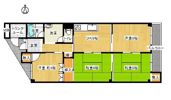 北河原ハイツの間取り画像