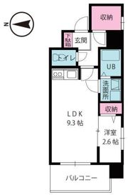アステリア萱町の間取り画像