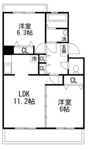 ファミールグランの間取り画像