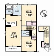 シャーメゾン富岡 A棟の間取り画像