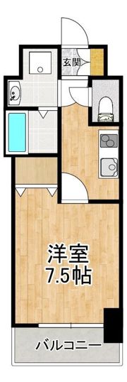 GRAND LAKE COURT浜大津駅前の間取り画像