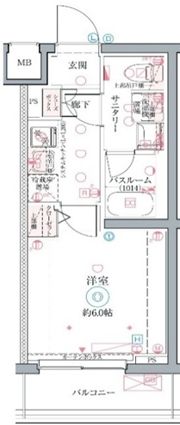 クレヴィスタ井荻の間取り画像
