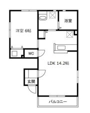トビイシ Gの間取り画像