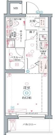 クレヴィスタ井荻の間取り画像