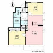 シャーメゾンフォレストの間取り画像