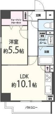 メゾンドソレイユ・シノハラの間取り画像