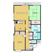 エルカミーノⅡB棟の間取り画像