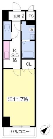 フィオーレ・ヒデの間取り画像