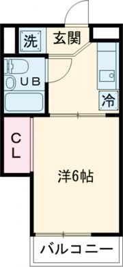 江戸橋マンションの間取り画像