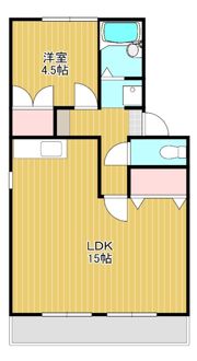 グリーンヒルⅡの間取り画像