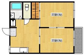コスモハイツ城山 A棟の間取り画像