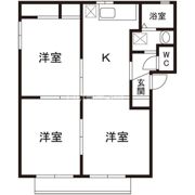 サンヒルズA棟の間取り画像