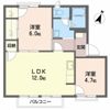 フレグランス吉田 B棟の間取り画像
