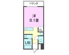 ベイサイドシティー曙の間取り画像