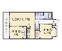 リード大手町の間取り画像