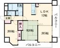 クレール郡山筒井の間取り画像