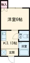 ハイツ夢の間取り画像