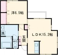 フロンティア小船越の間取り画像