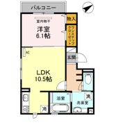 D-roomクレア 堺の間取り画像