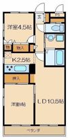 カーサ鶴川の間取り画像