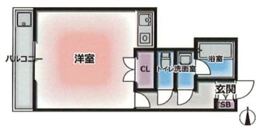 元町MGレヂデンスⅢの間取り画像