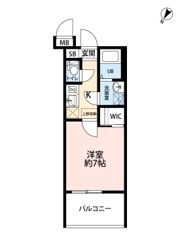 サヴォイ グランデ ウォーターサイドの間取り画像