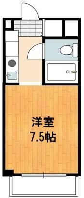 テディマンションの間取り画像