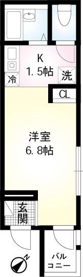エルム生麦 A棟の間取り画像