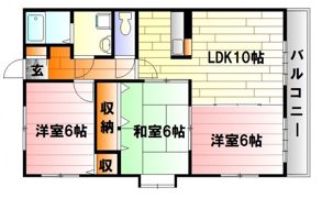 シャンペトルの間取り画像