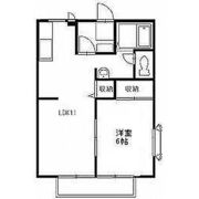 プルミエール今泉 Ⅱの間取り画像