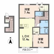 サンライズ新小路の間取り画像