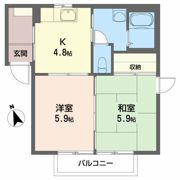 フレグランス・イ－スト Bの間取り画像