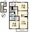 シャーメゾン郡家 C棟の間取り画像