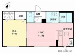 シャーメゾンヴィブレ B棟の間取り画像