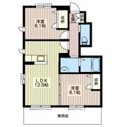 リュミエール近藤 Aの間取り画像