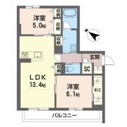 サンアベニューの間取り画像