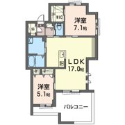 グランティーナの間取り画像
