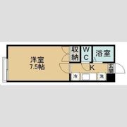 アタゴドミトリー八乙女ⅡA棟の間取り画像