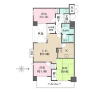 藤和シティホームズ御池の間取り画像